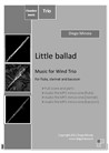 Little ballad (Wind Trio for flute, clarinet, bassoon) – Full score + detached parts + Audio files MP3 minus one for each instrument
