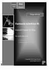 Fantasia eclettica No.1 (Violin and piano) – Full score + detached part
