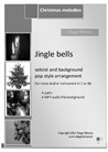 Jingle bells (Christmas pop n° 2) for Voice (or Instruments in C and Bb) sheet + MP3 Audio pop accompaniment