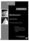 Meditazioni – Duo for trumpet and piano (or harp) with audio files demo full and minus one