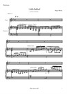 Little ballad (Flute and piano) Easy jazz – Full score + detached part + Audio file MP3 minus one (flute)