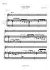 Little ballad (Oboe and piano) Easy jazz – Full score + detached part + Audio file MP3 minus one (oboe)