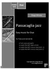 Duet pack n° 1 (easy): Passacaglia jazz for flute and clarinet (sheet+mp3 duet+mp3 minus clarinet+mp3 minus flute)
